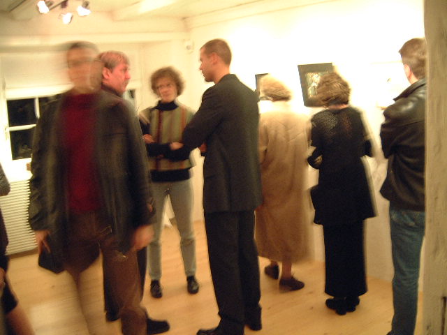 Vernissage in der Galerie ART FORUM UTE BARTH, Zuerich