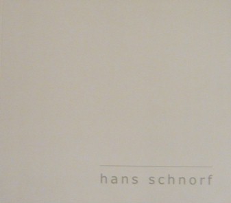 Hans Schnorf BOOK Empty Spaces