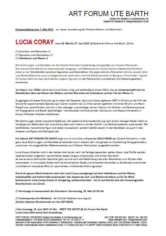 Presse-Meldung Lucia Coray (1)